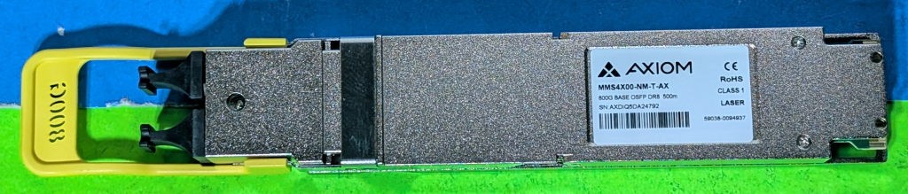 MMS4X00-NM-T-AX Axiom Nvidia Compatible MMS4X00-NM-T 800Gbps Twin-port OSFP 