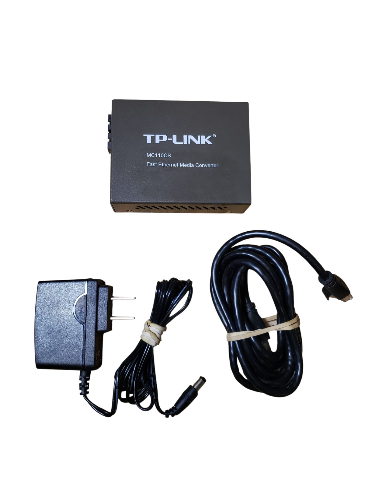 TP-Link MC110CS 10/100M RJ45 to 100M Single-Mode SC Fiber Converter 