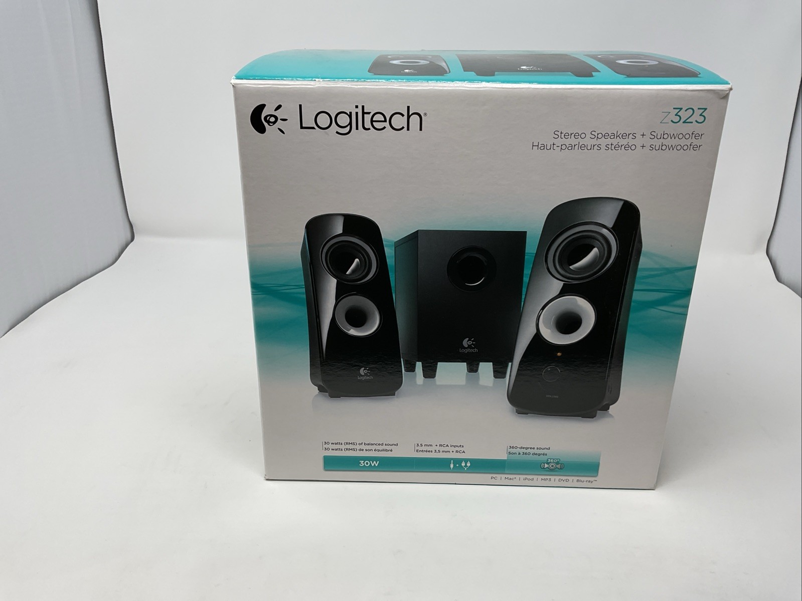 Logitech Z323 2.1 Speakers & Subwoofer Speaker Sound System - TESTED - 