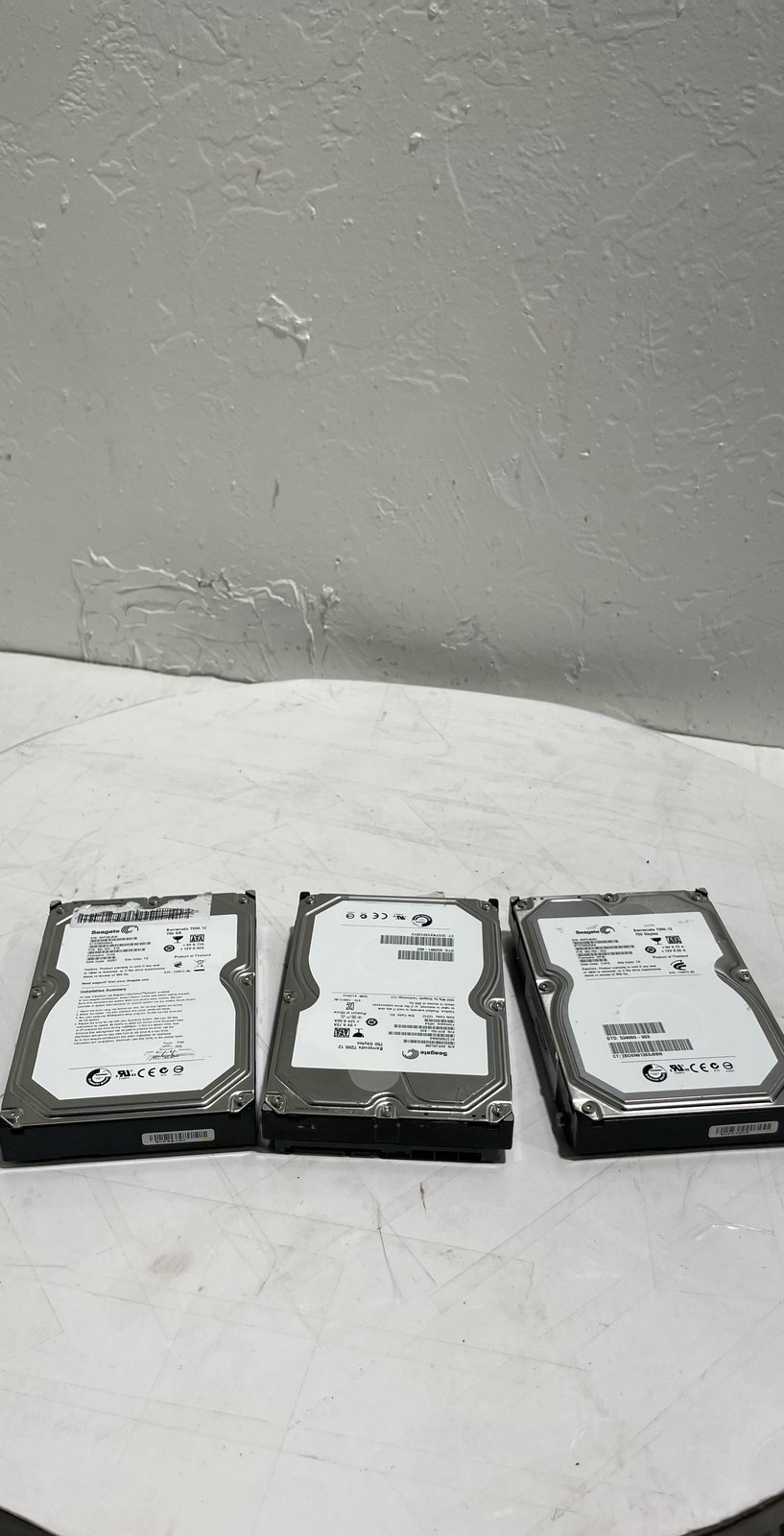 Seagate Barracuda ST3750528AS 750GB S/N 9VPC4QKE 3.5" SATA Hard Drive Lot of 3