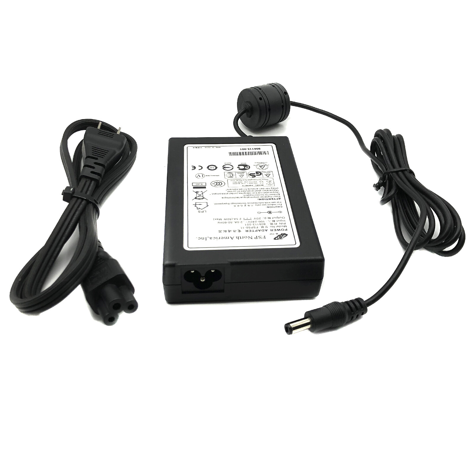 Original FSP AC Adapter OEM for Zebra Label Printer LP2824 LP2844 LP2844Z w/PC