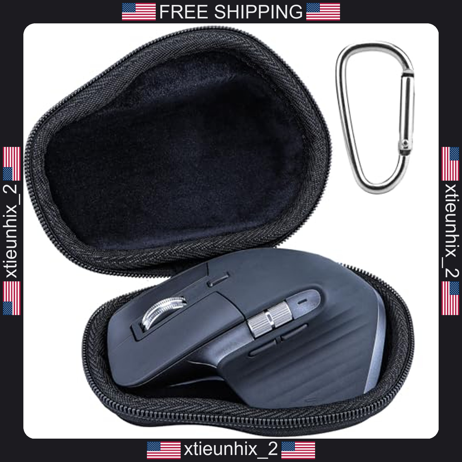 Logitech MX Master Mouse Case for MX Master 4/3S/3/2S with USB Receiver Groove