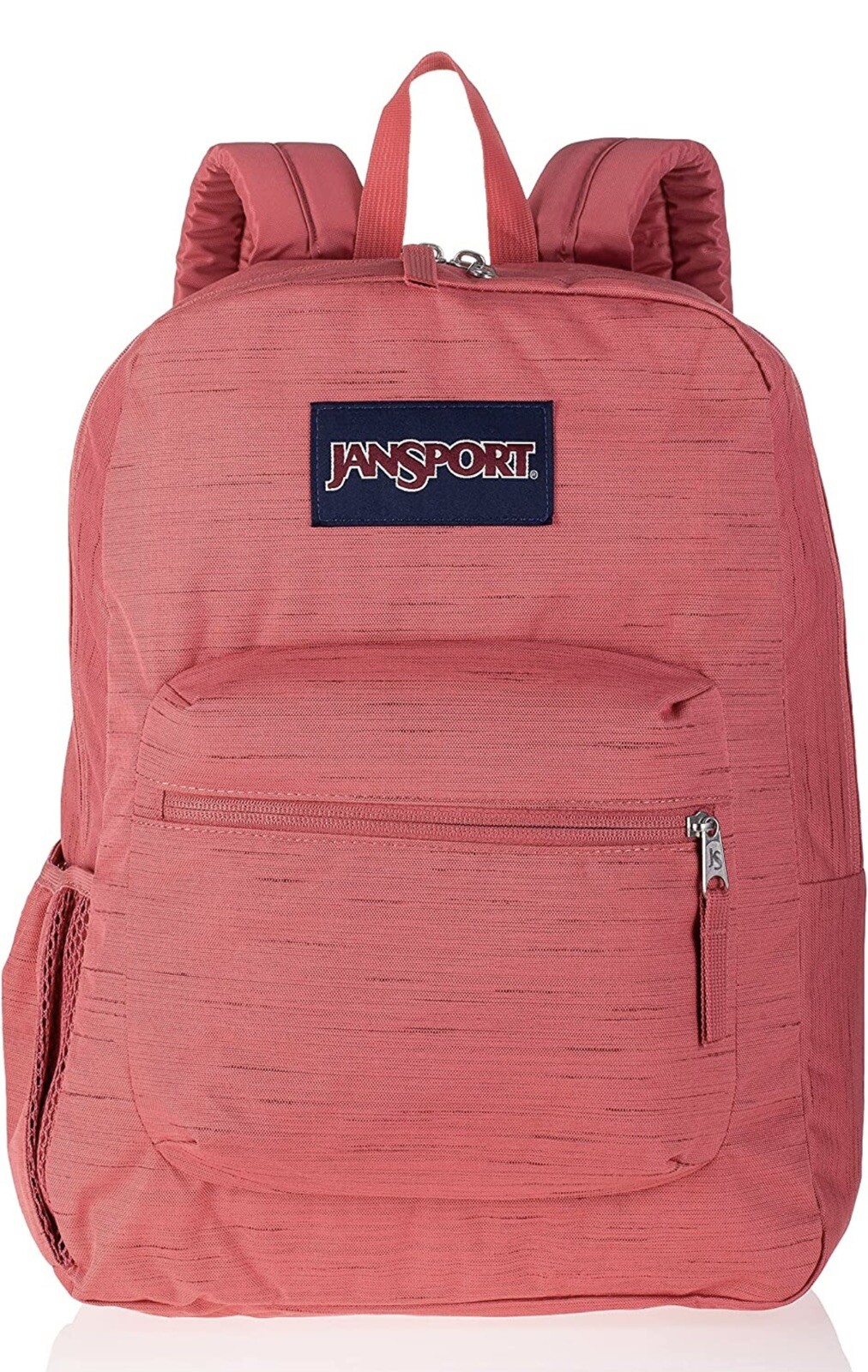 JANSPORT CROSS TOWN REMIX SLATE ROSE SLUB LAPTOP BACKPACK