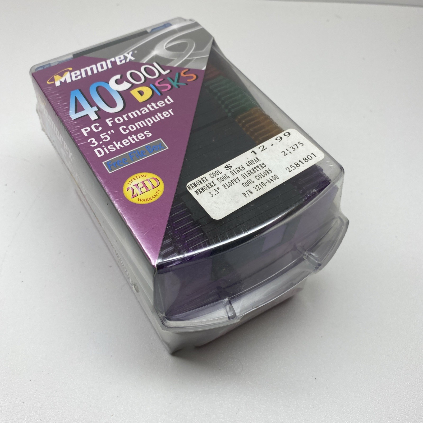 Memorex 40 Cool disks New In Package PC Formatted 3.5 Computer Diskettes