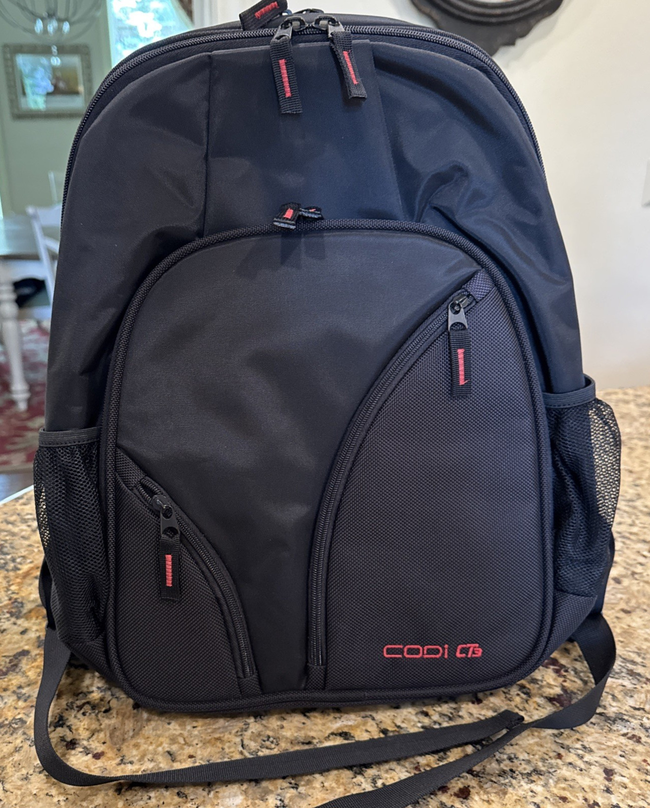 CODi CT3 Apex Checkpoint Friendly Carry-On Tri Pak for Laptops Black