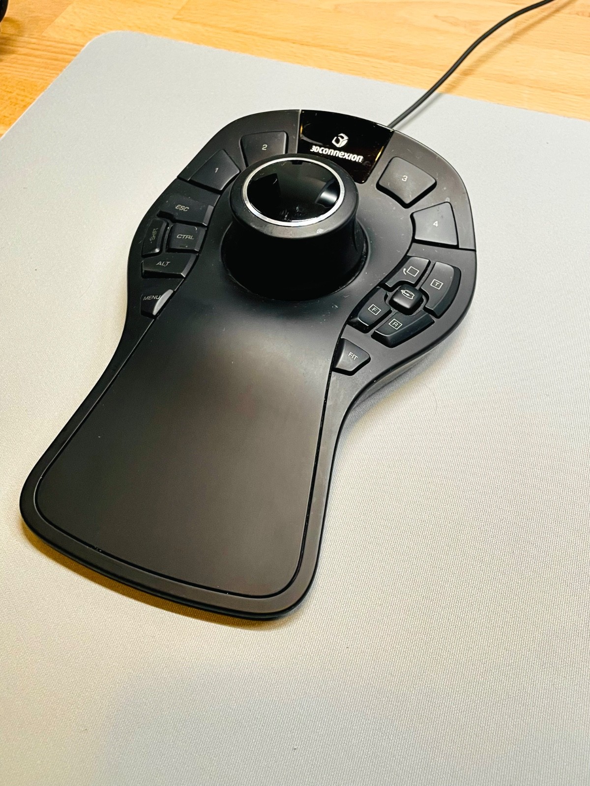3Dconnexion SpaceMouse Pro Ergonomic Mouse USB Wired / 3DX-600043