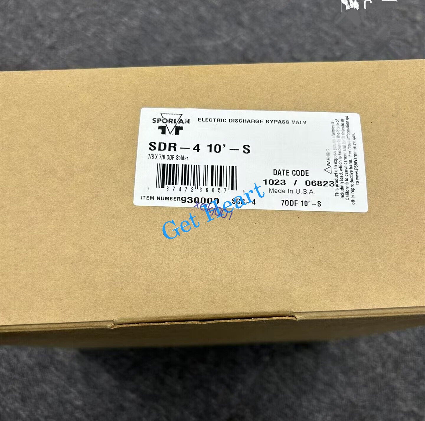 1pcs New SPORLAN Electronic Expansion Valve SDR-4 10-S DHL/FedEx