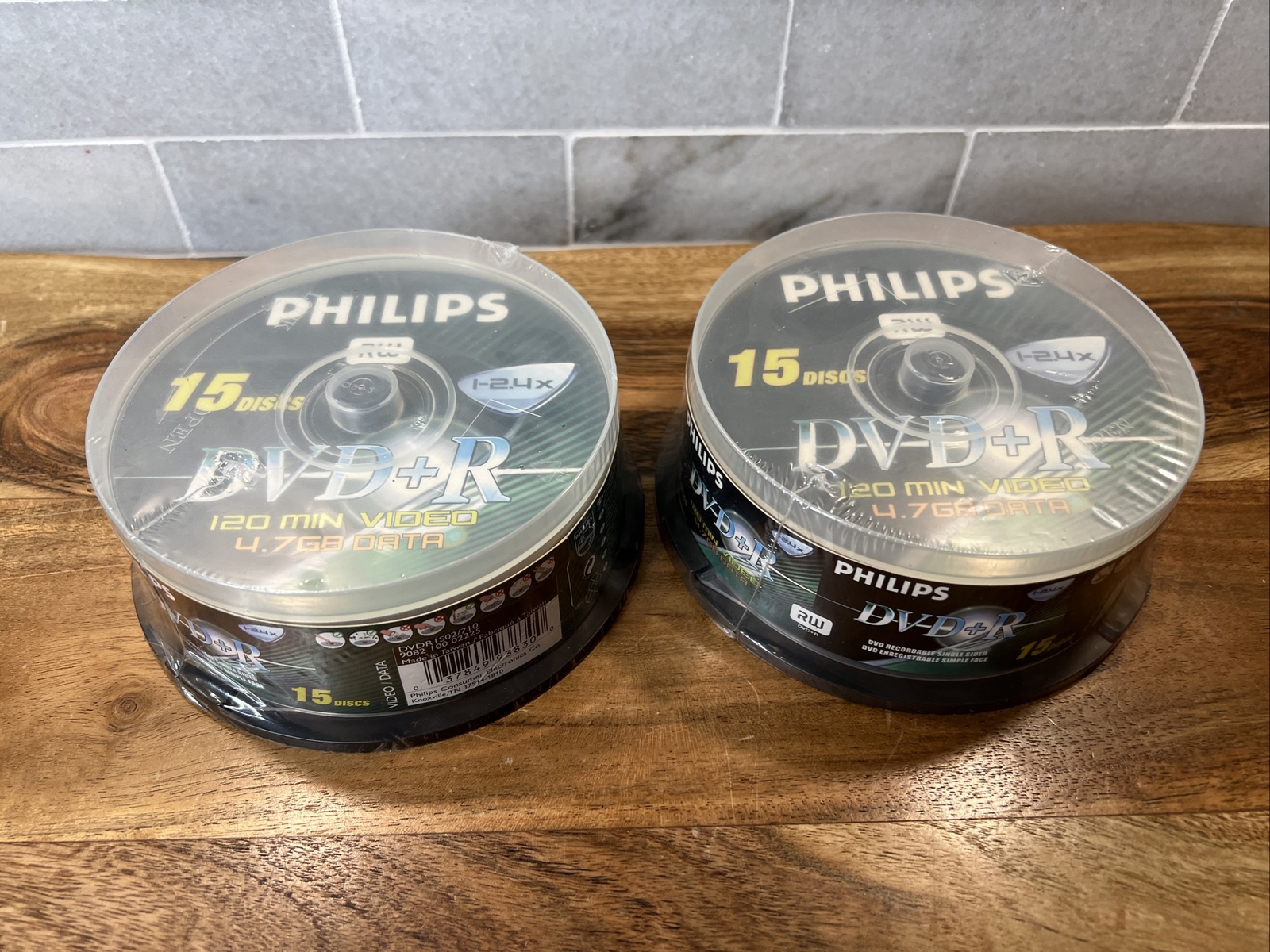Philips DVDR1S04/711 4.7GB 120-Minute 2.4x DVD+Rs (2x15-Cake Box Spindle)