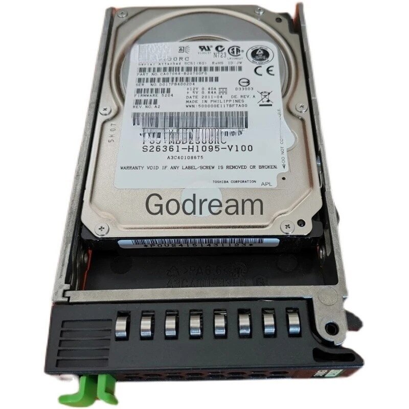 For Fujitsu MBD2300RC 300G SAS S26361-H1095-V100 CA07068-B20700FS