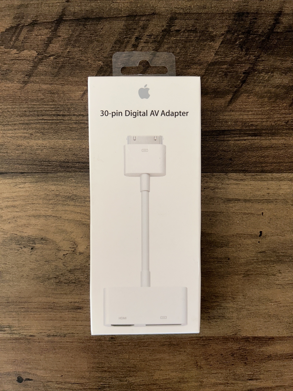 OEM Apple 30-Pin Digital AV Adapter White MD098AM/A HDMI-compatible iPhone 4/4s