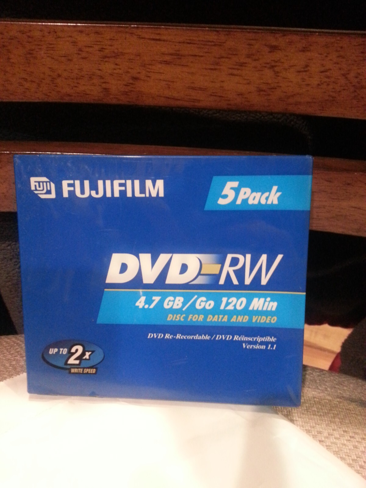 Fujifilm DVD+R 10-Pack 4.7 GB 120 Min Disc For Data And Video 8x Write Speed
