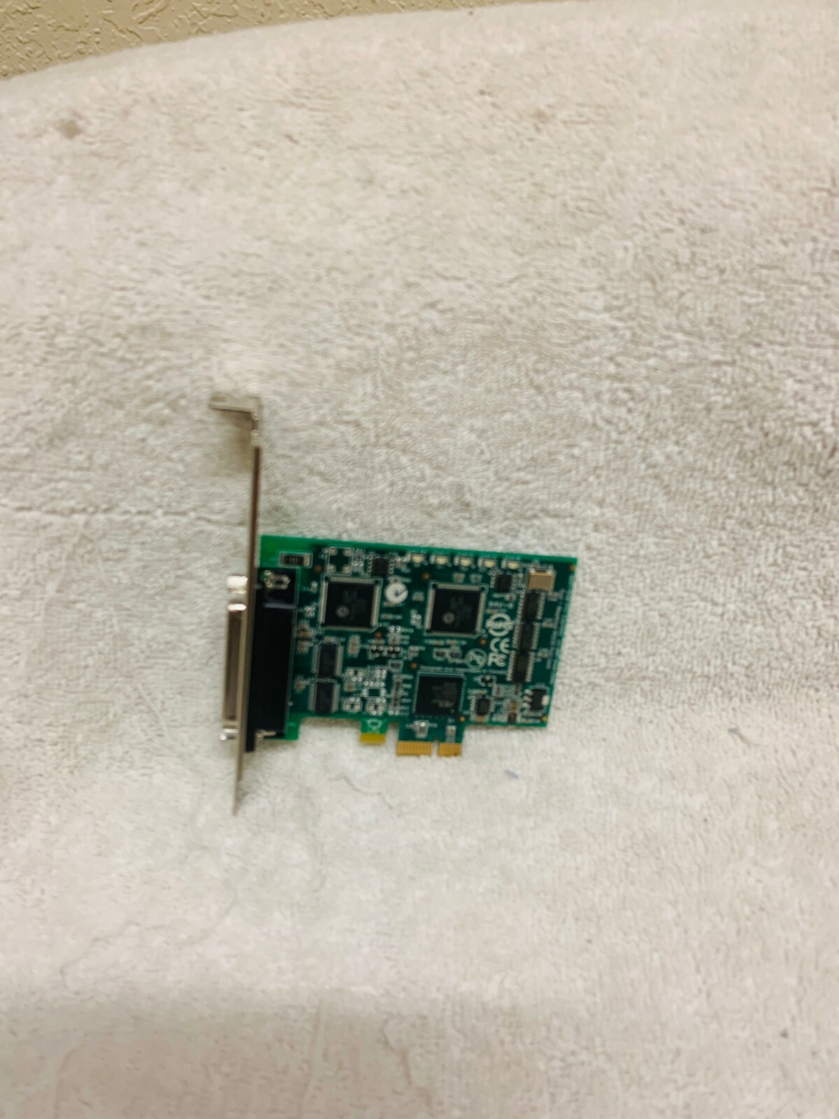 AXXON LF658KB REV. D PCIe MAP/950 PCI Express Dual Megabaud RS232 Card