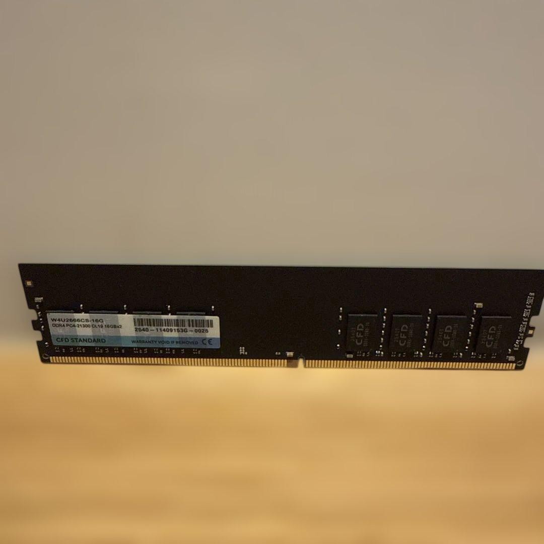 CFD Standard 16GB ddr4-2666 Desktop Memory Module OEM Replacement