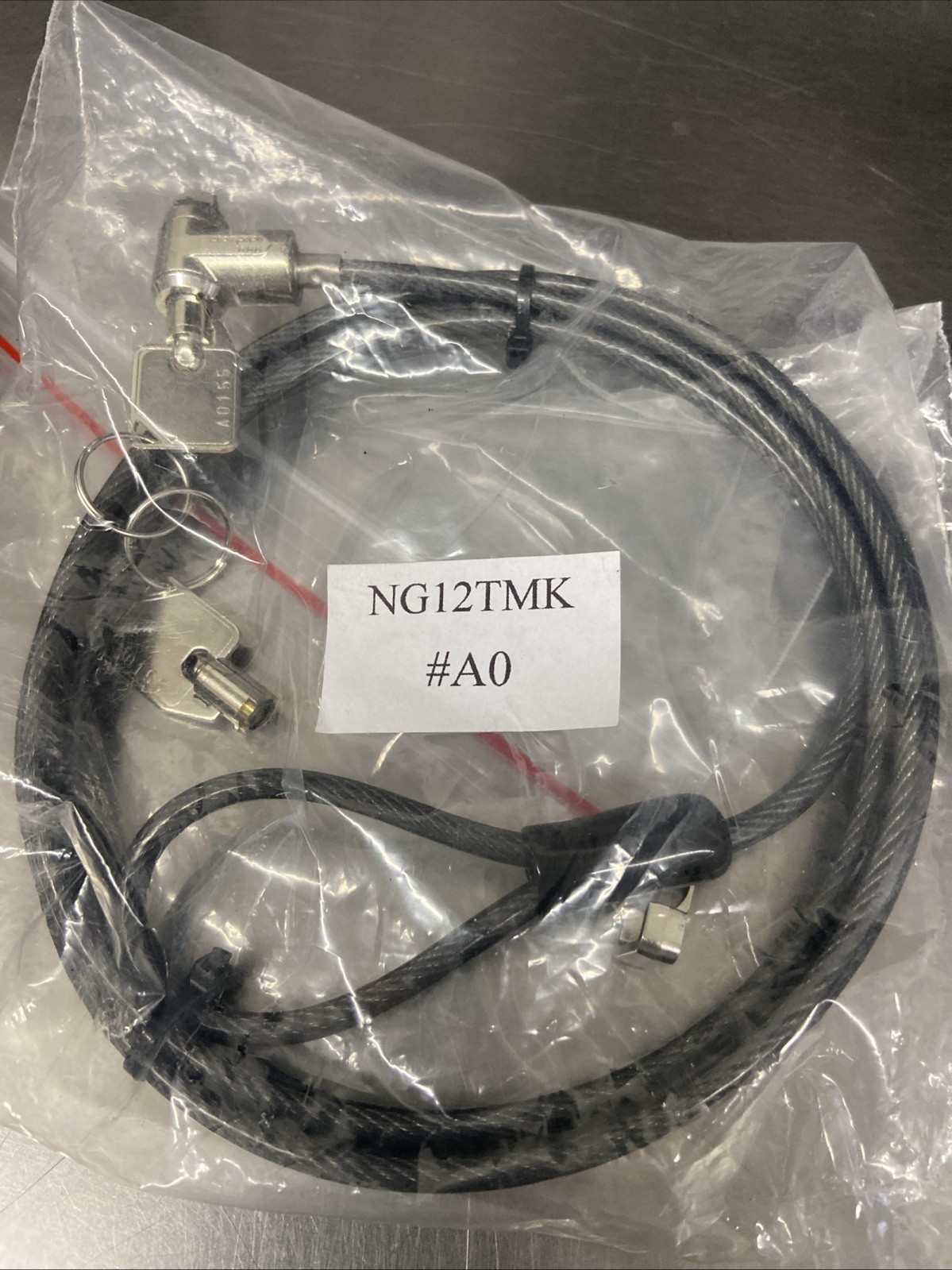 Noble Security NG12TMK Laptop Lock UNUSED IN PLASTIC BAG