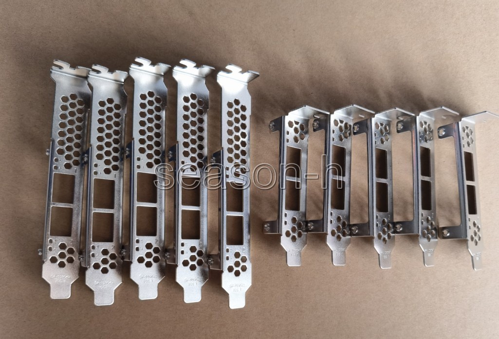 5PCS Full+Low Height Bracket SolarFlare X2522 PLUS 10/25G SFP28 X2522 SFN8522