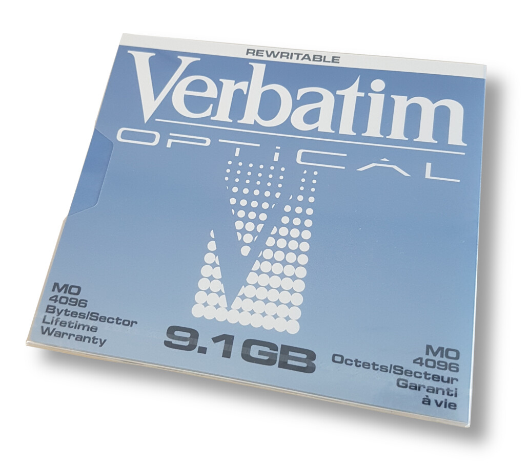 Verbatim MO RW Disk #94123 9.1GB NEW