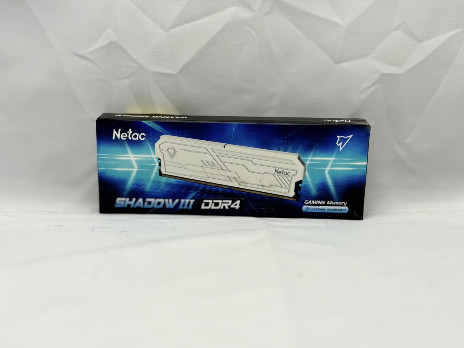 Netac DDR4 3200MHz 8GB C16 RAM - Shadow III | White