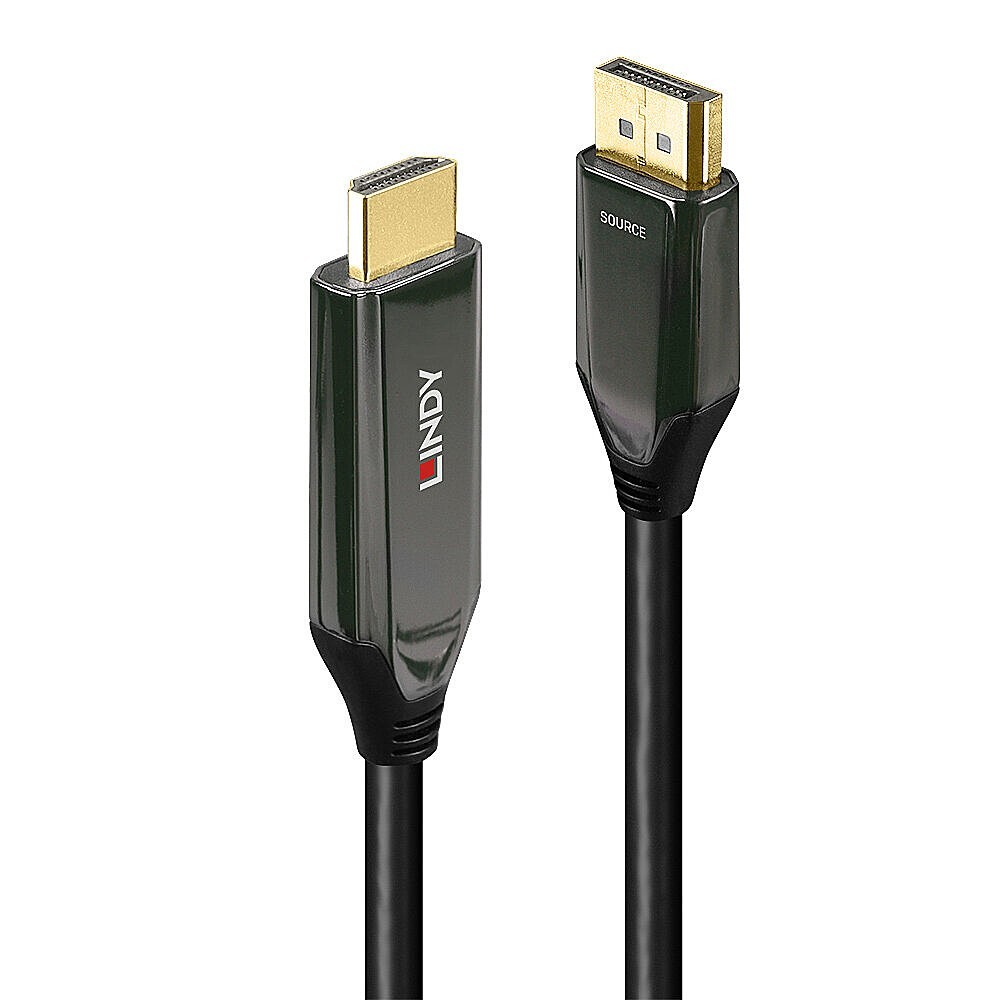 Lindy 2m Active DisplayPort 1.4 to HDMI 8K60 Cable - 40931