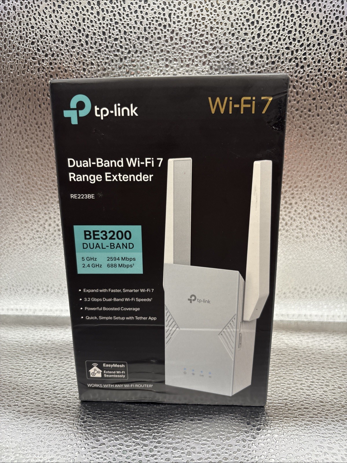 TP-Link | RE223BE BE3200 | Dual-Band Wi-Fi 7 Range Extender | OB