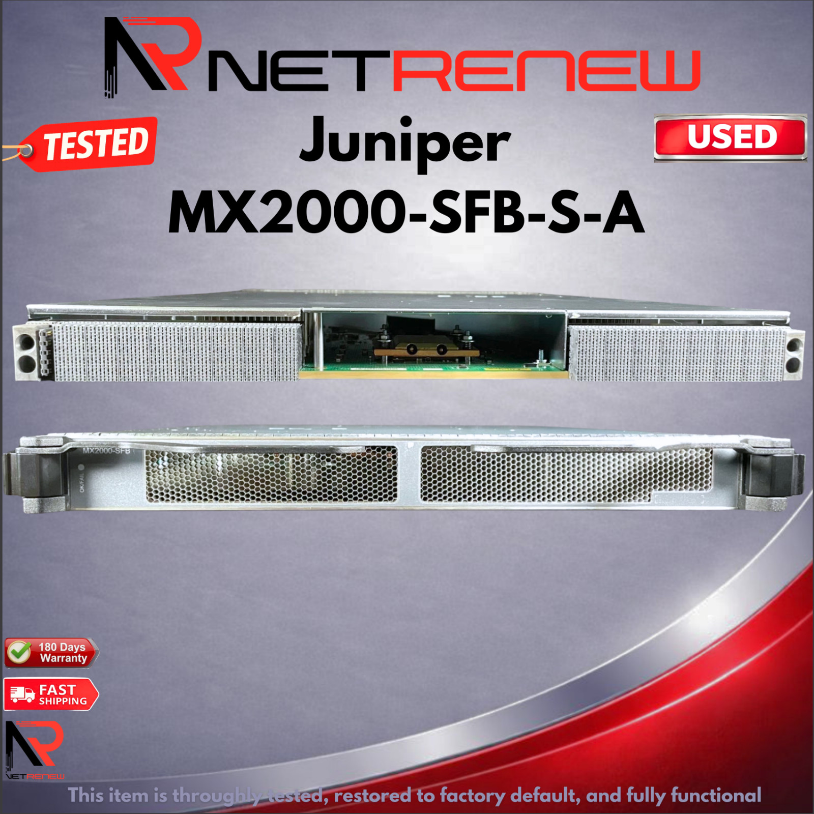 Juniper MX2000-SFB-S-A MX2000 MX2010 MX2020 Switch Fabric Board
