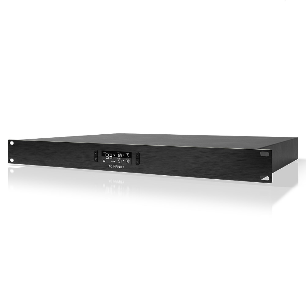 CLOUDPLATE T5, Rack Mount Cooling Fan 1U, Rear Exhaust, AV Equipment 19" Rack