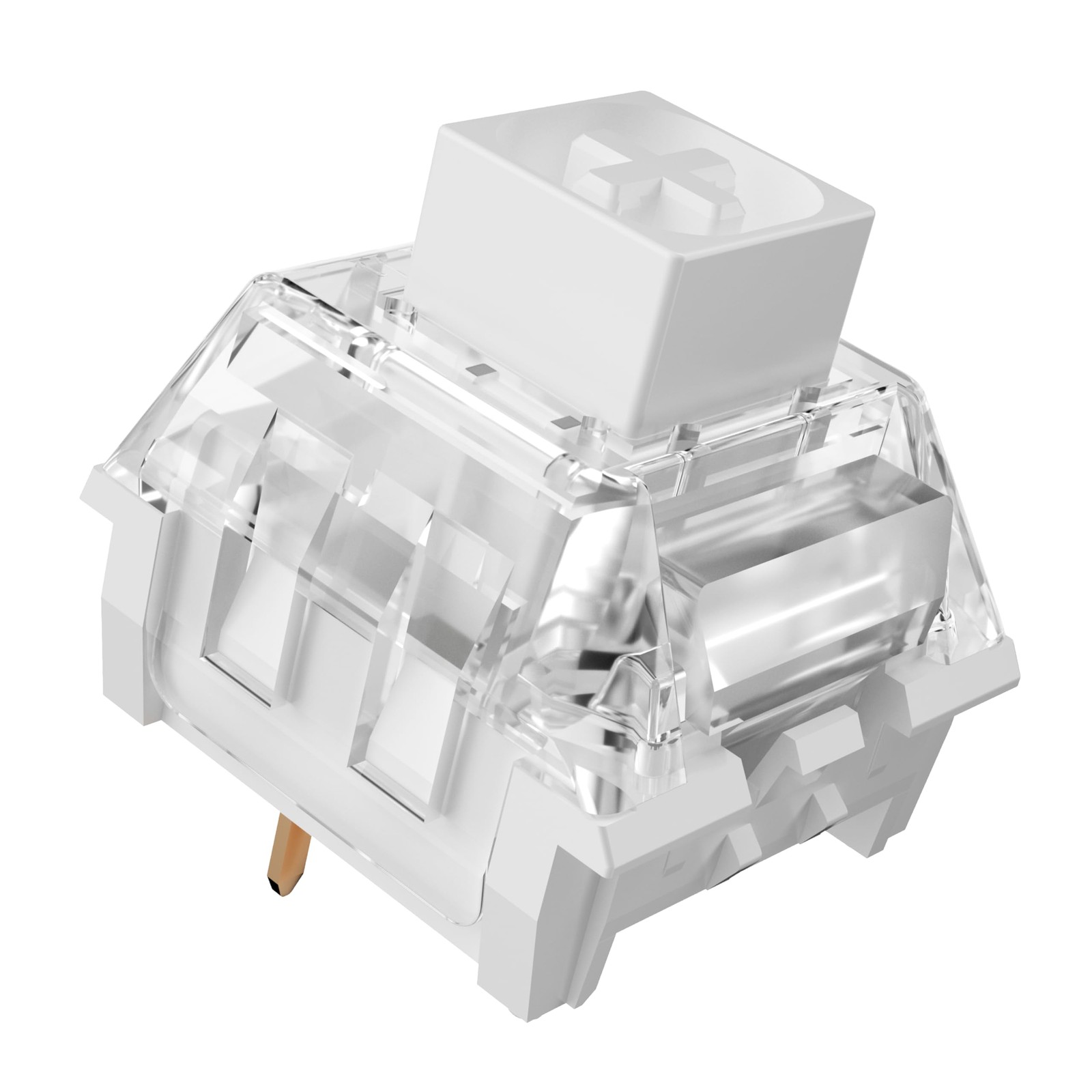 108 PCS Kailh Box White Pro Switch 3Pin Thick Clicky MX Mechanical Keyboard