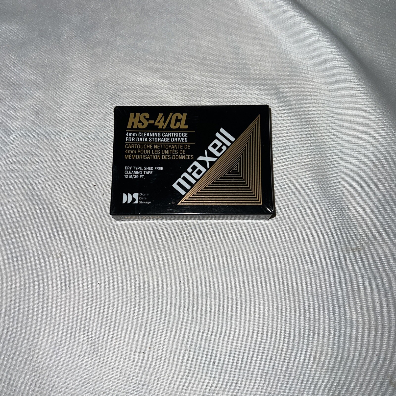 HS-4/CL Maxwells 4mm Cleaning Cartridge For DDS & DDS2 Data Storage Drives, New