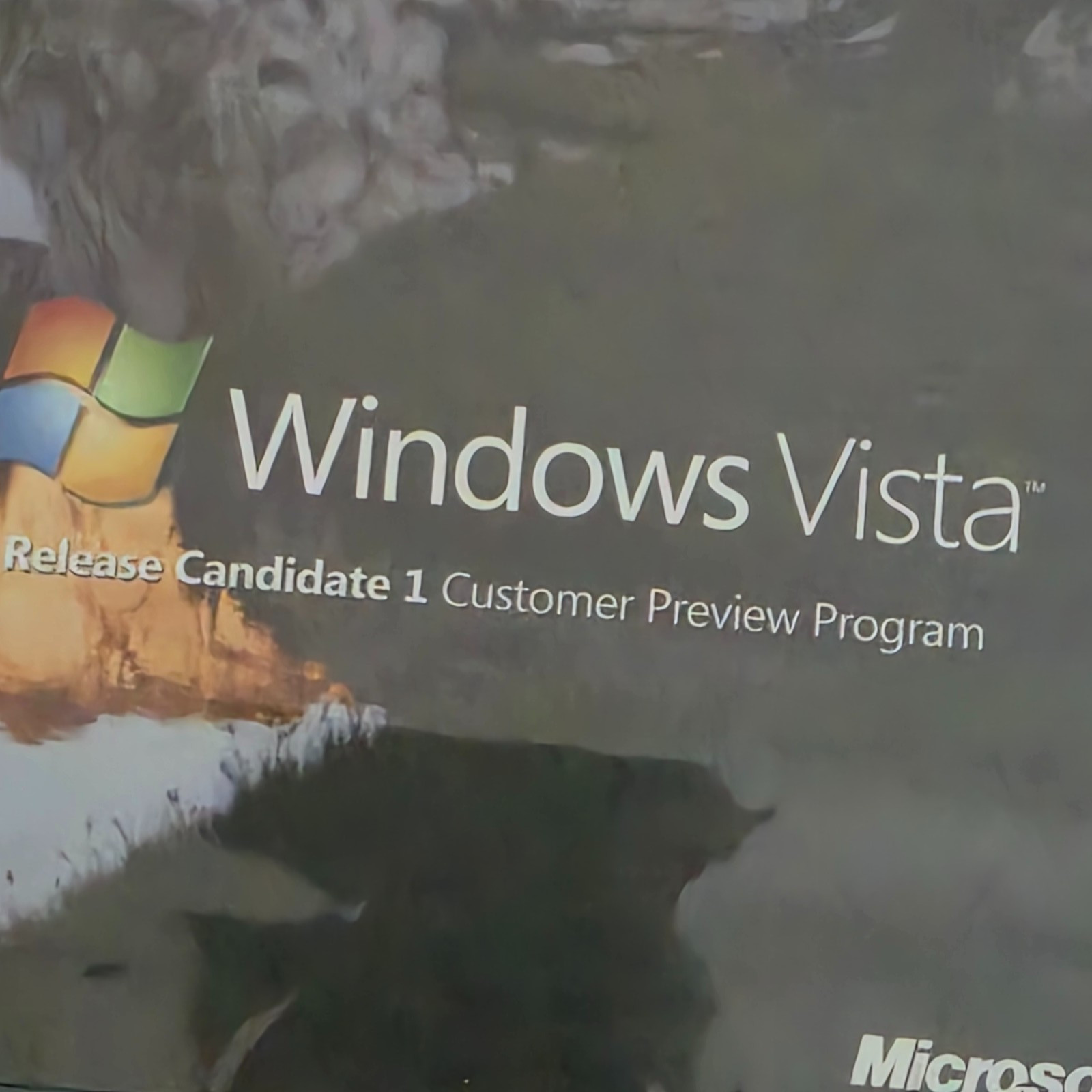 Windows Vista Customer Preview: Release Candidate 1 + License Key (SW12)