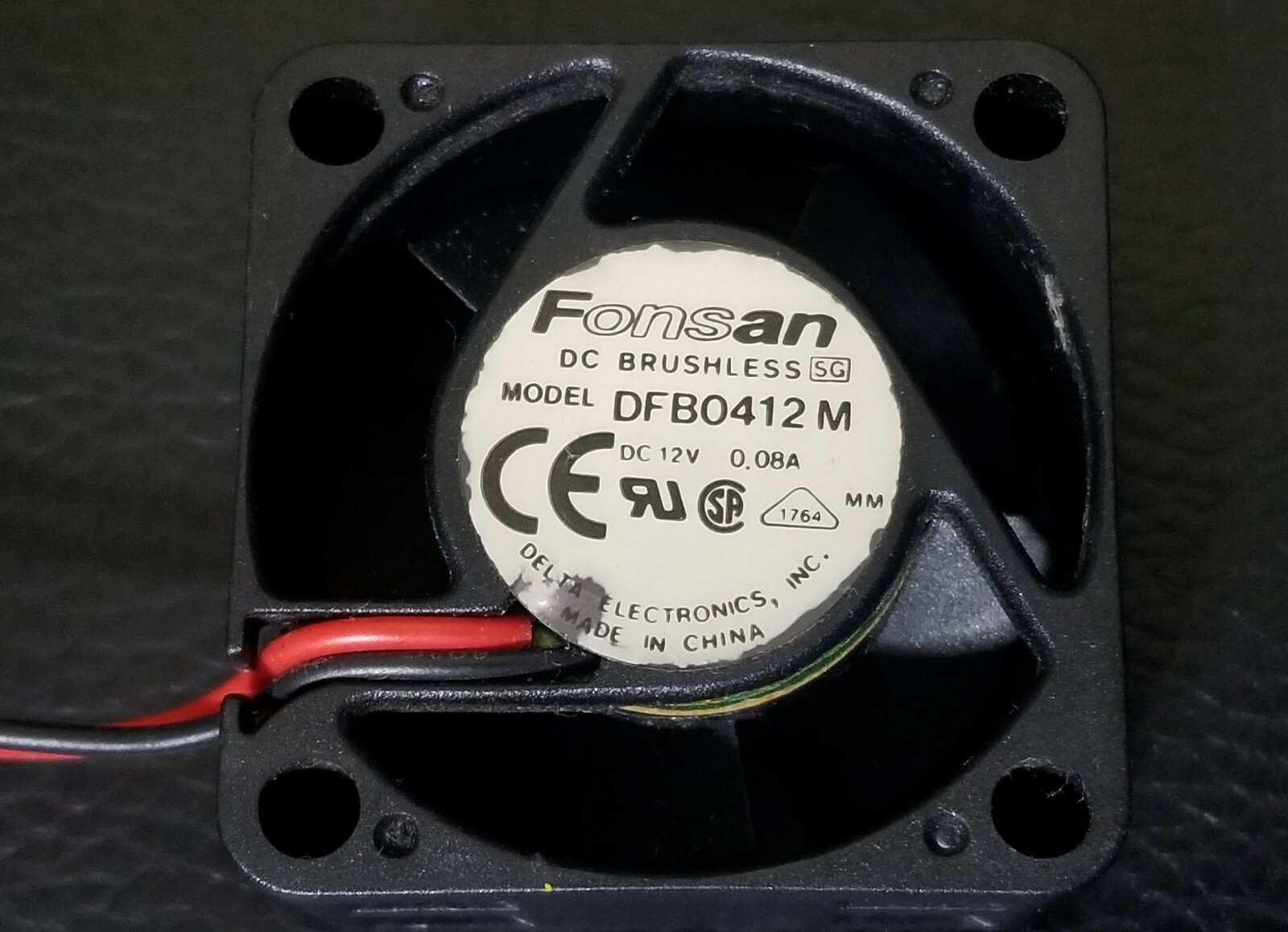 GENUINE 🔥Fonsan DC Brushless Fan Model DFB0812M 12V 0.10 Amp 80mm By Delta