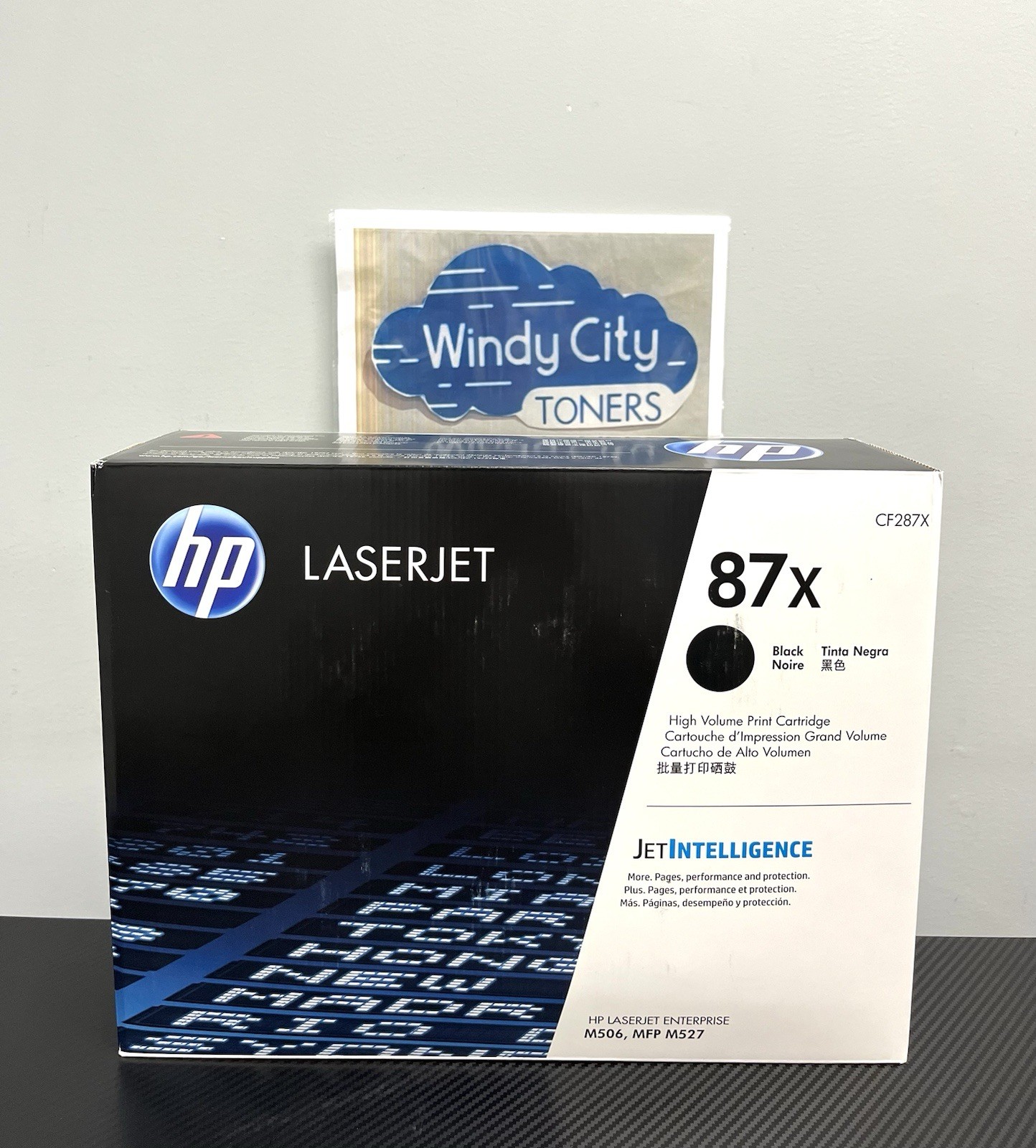 HP CF287X 87X Black High Yield Toner 18k LaserJet Enterprise M506, MFP M527 New
