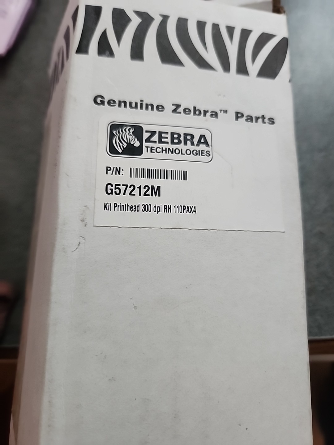 GENUINE NEW Printhead For Zebra 110PAX4 Thermal Label Printer G57212M 300dpi