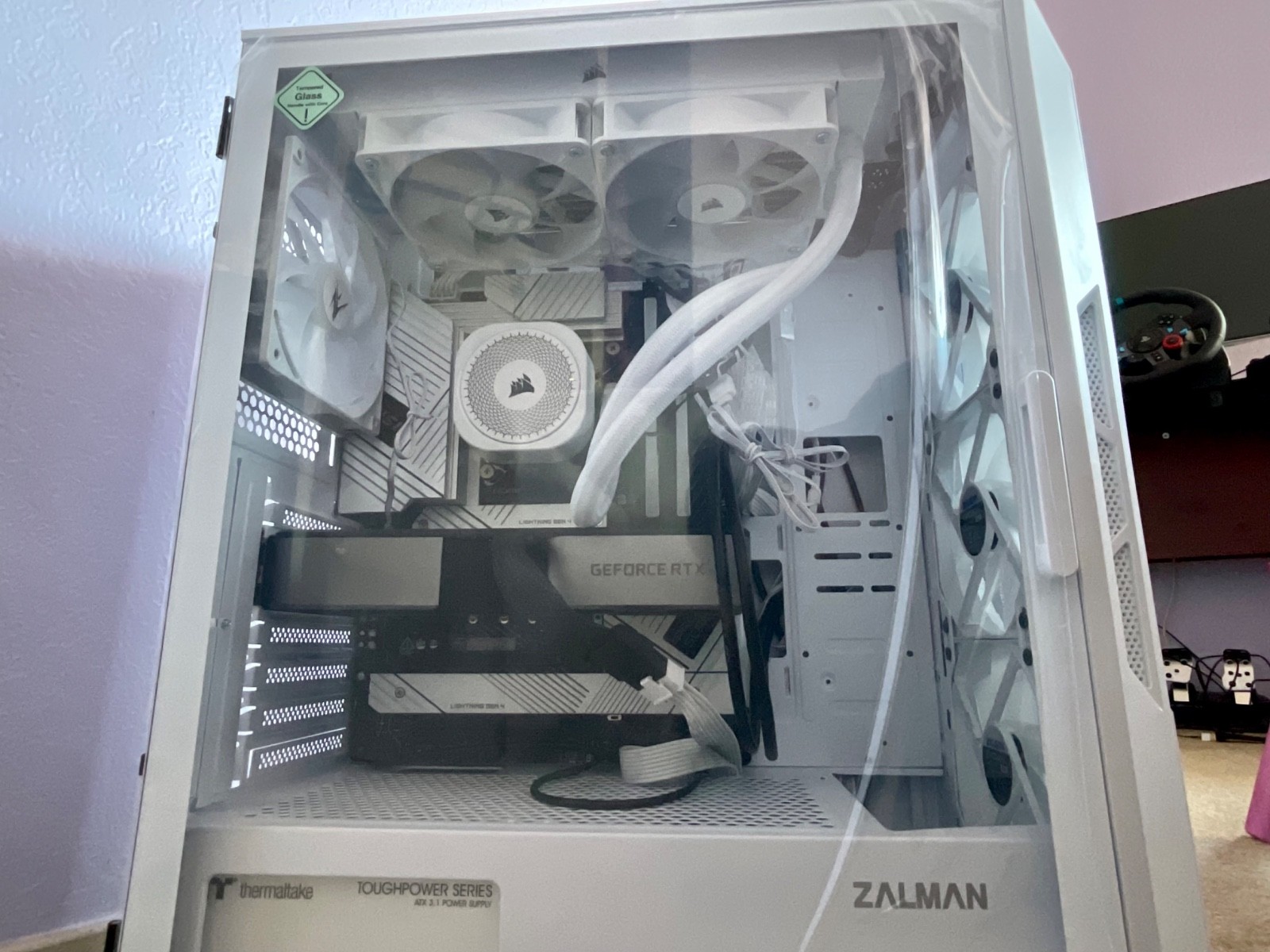 Gaming PC Pre-Built liquid cooled, Zalman i3 Neo Nvidia 3070 INtel i9 12900k