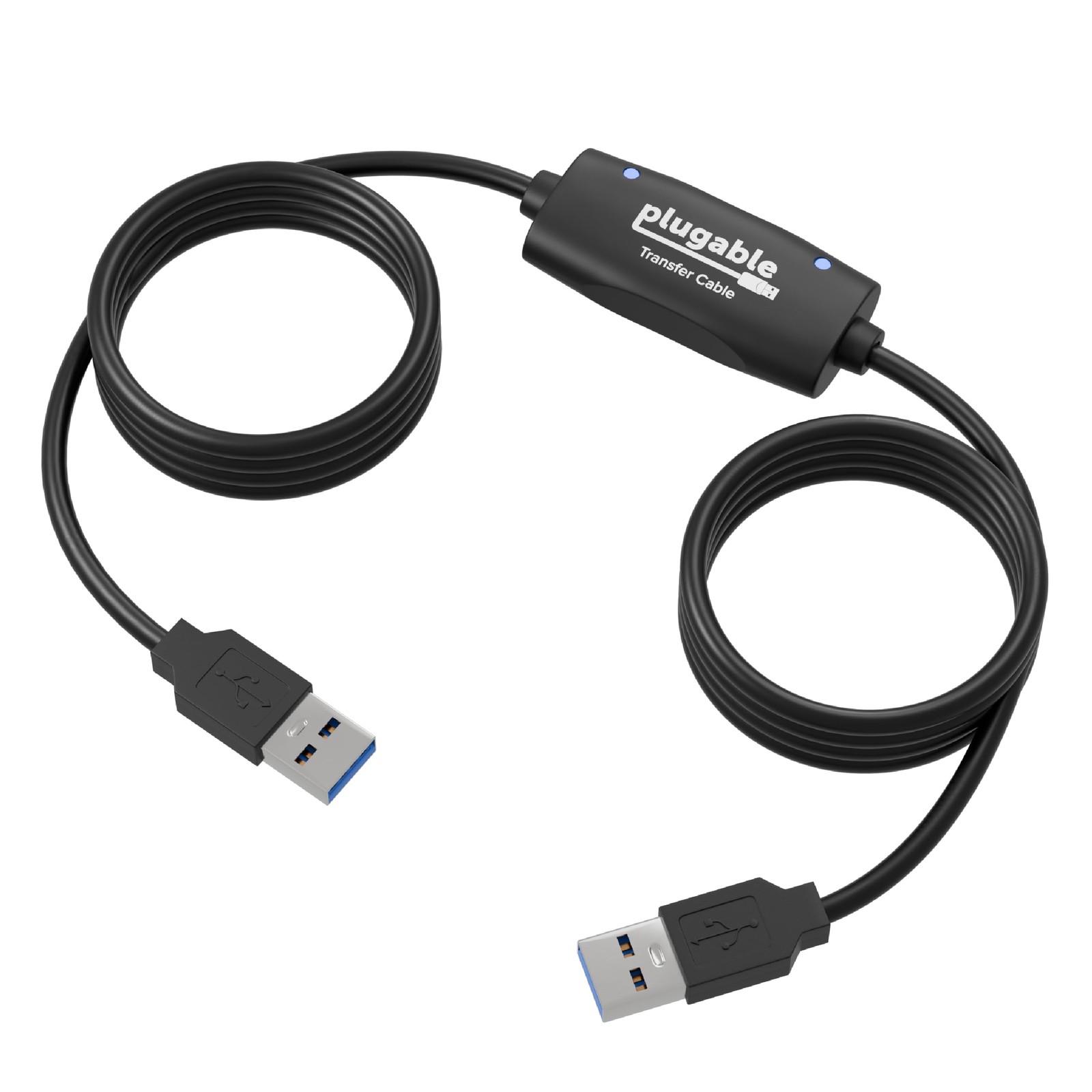 USB Transfer Cable, Unlimited Use, Transfer Data Between 2 Windows PC's, with...