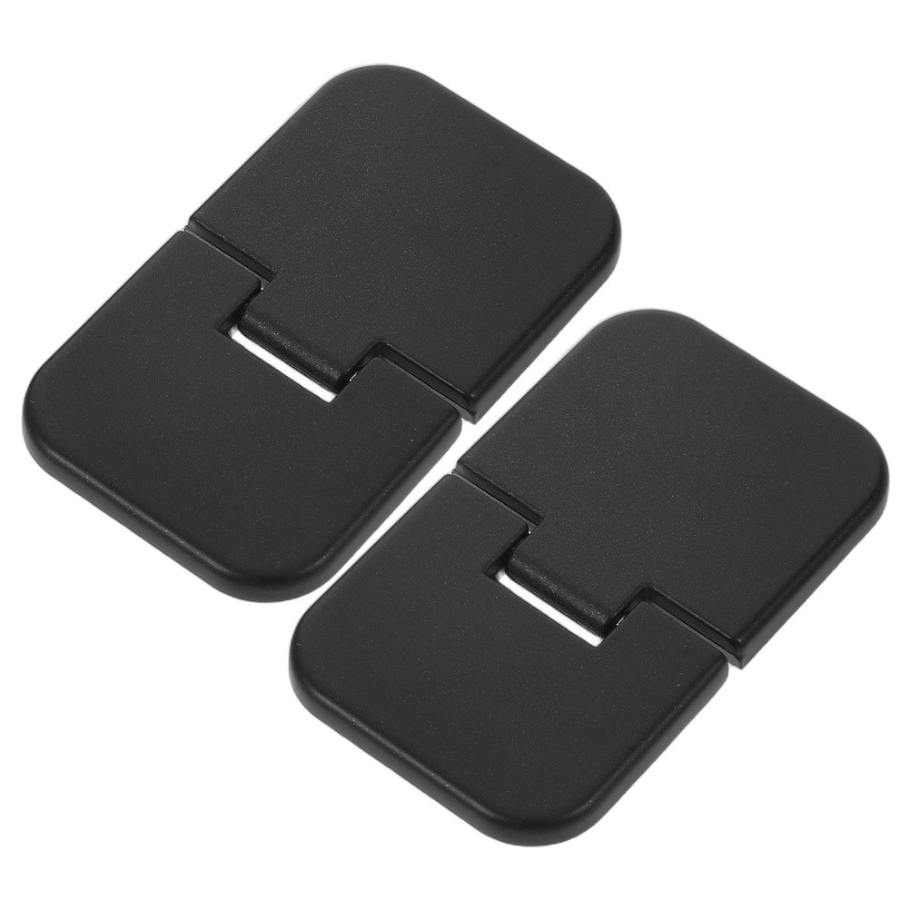 2Pcs Reusable Metal Mini Laptop Cooling Stands Black Portable for Office Travel