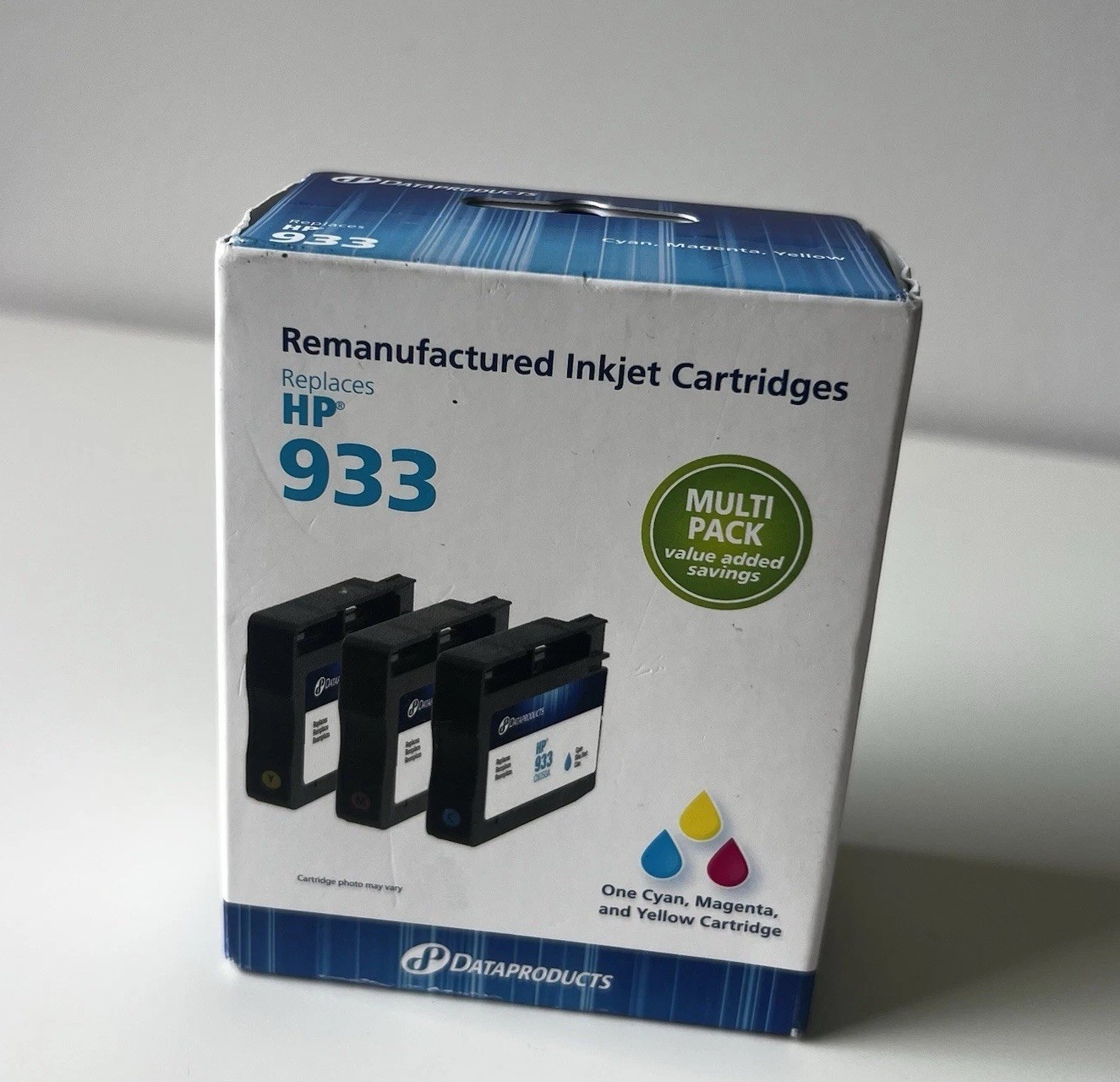 DataProducts Compatible Ink Cartridge Replacement for HP 933 – Cyan Magenta Yell