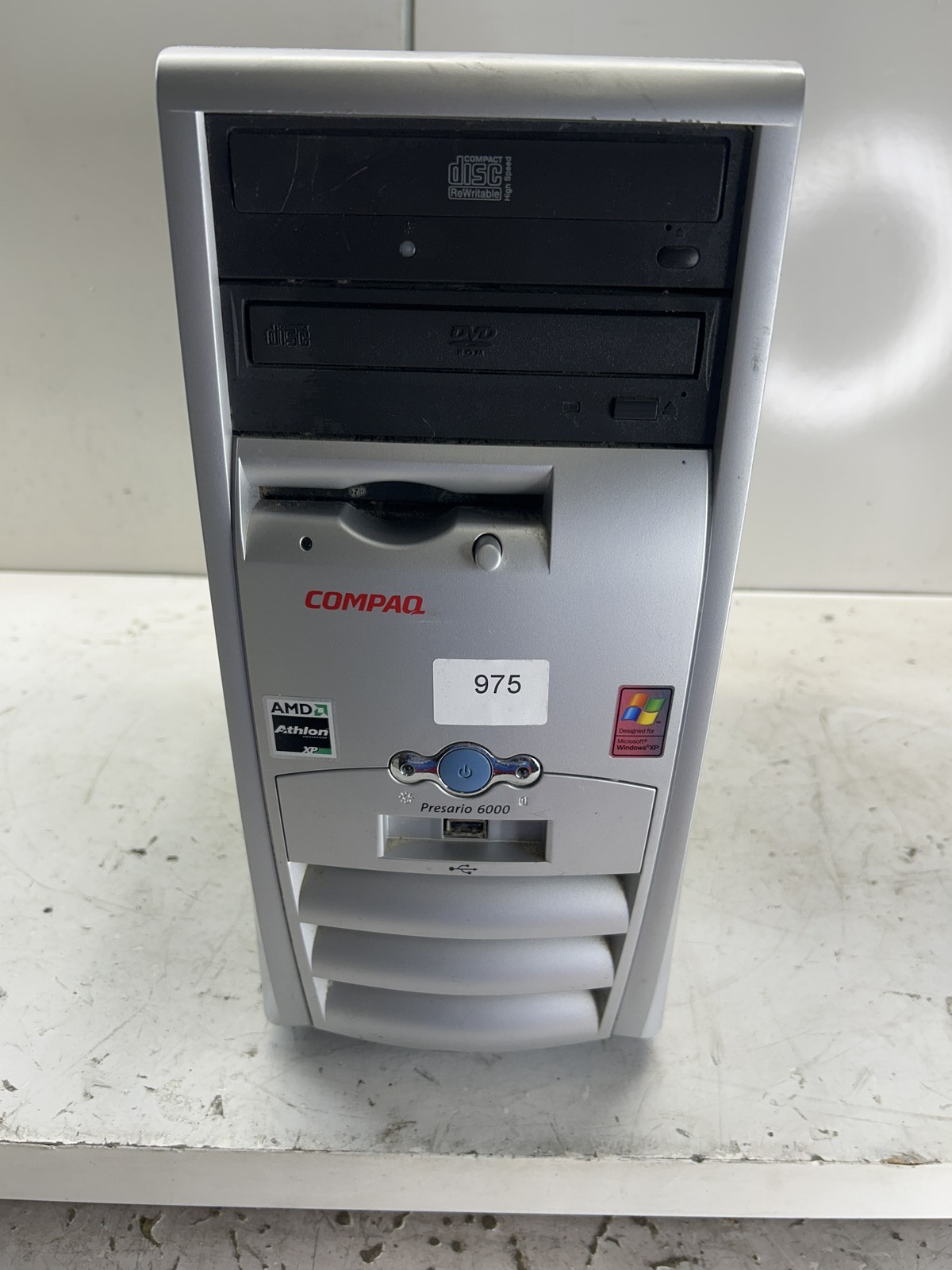 Compaq Presario 6315cl AMD Athlon XP 1.6GHz 512MB NO HDD