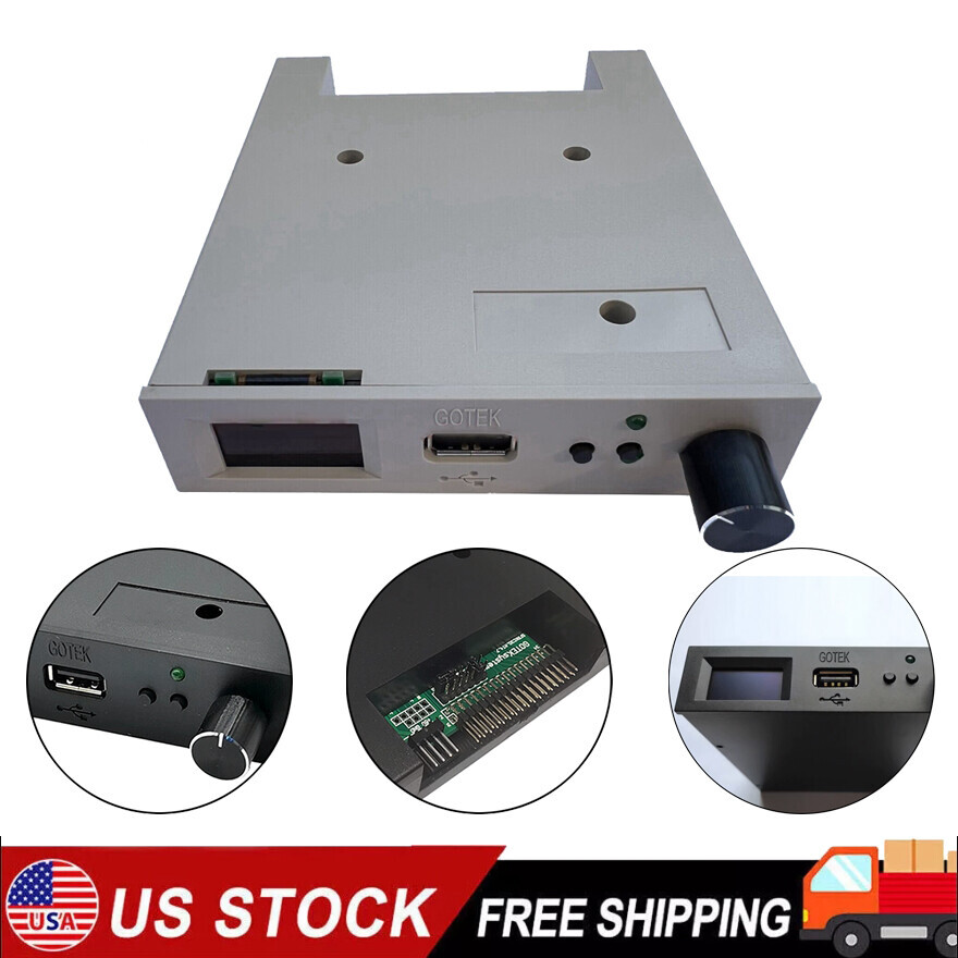 FlashFloppy Firmware AT32 F435 V3.41(GOTEK) Floppy emulator   SFR1M44 - U100 LQD