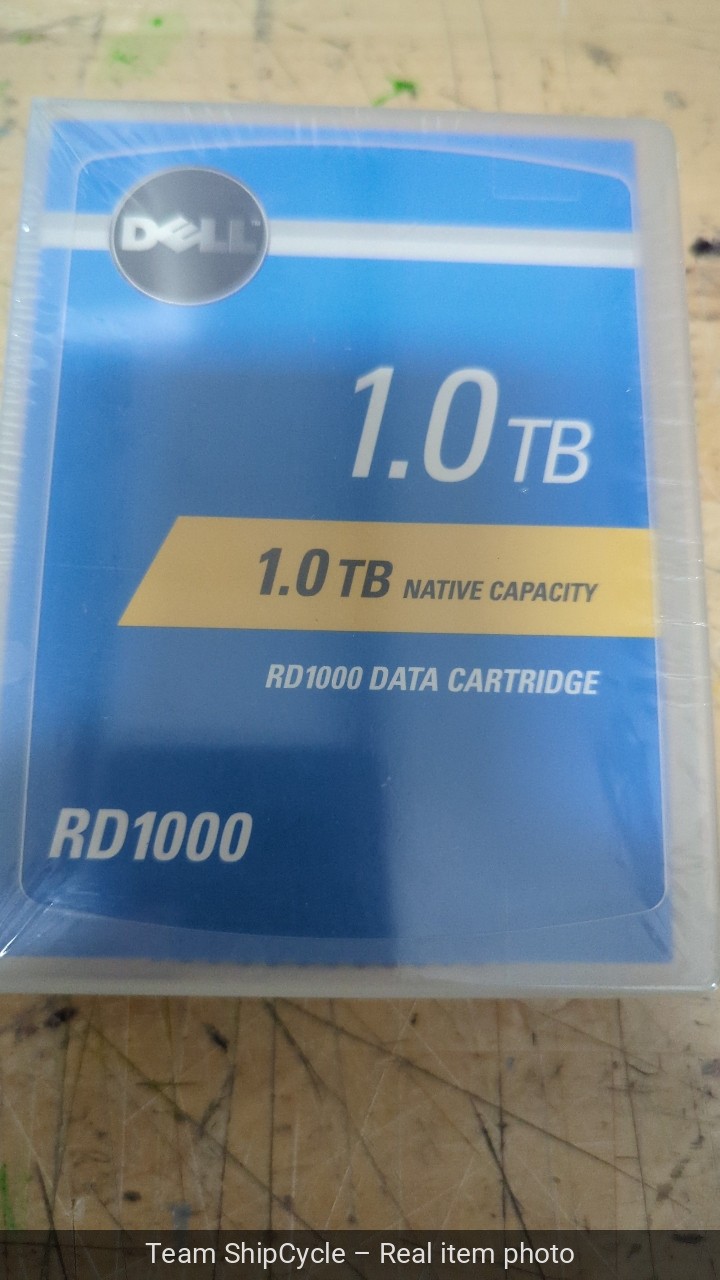 U92539 DELL PowerVault 10TB RD1000 Removable Storage Disk Cartridge Nati G1N