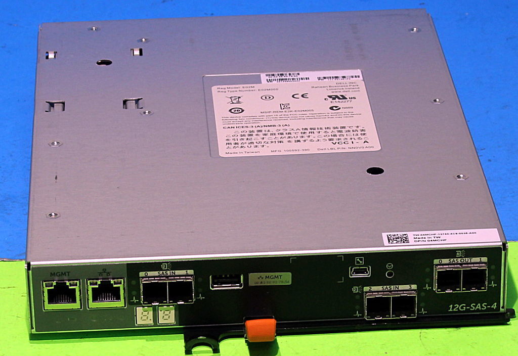 4MCHF DELL 04MCHF POWERVAULT MD3460 12G-SAS-4 ENCLOSURE CONTROLLER MODULE