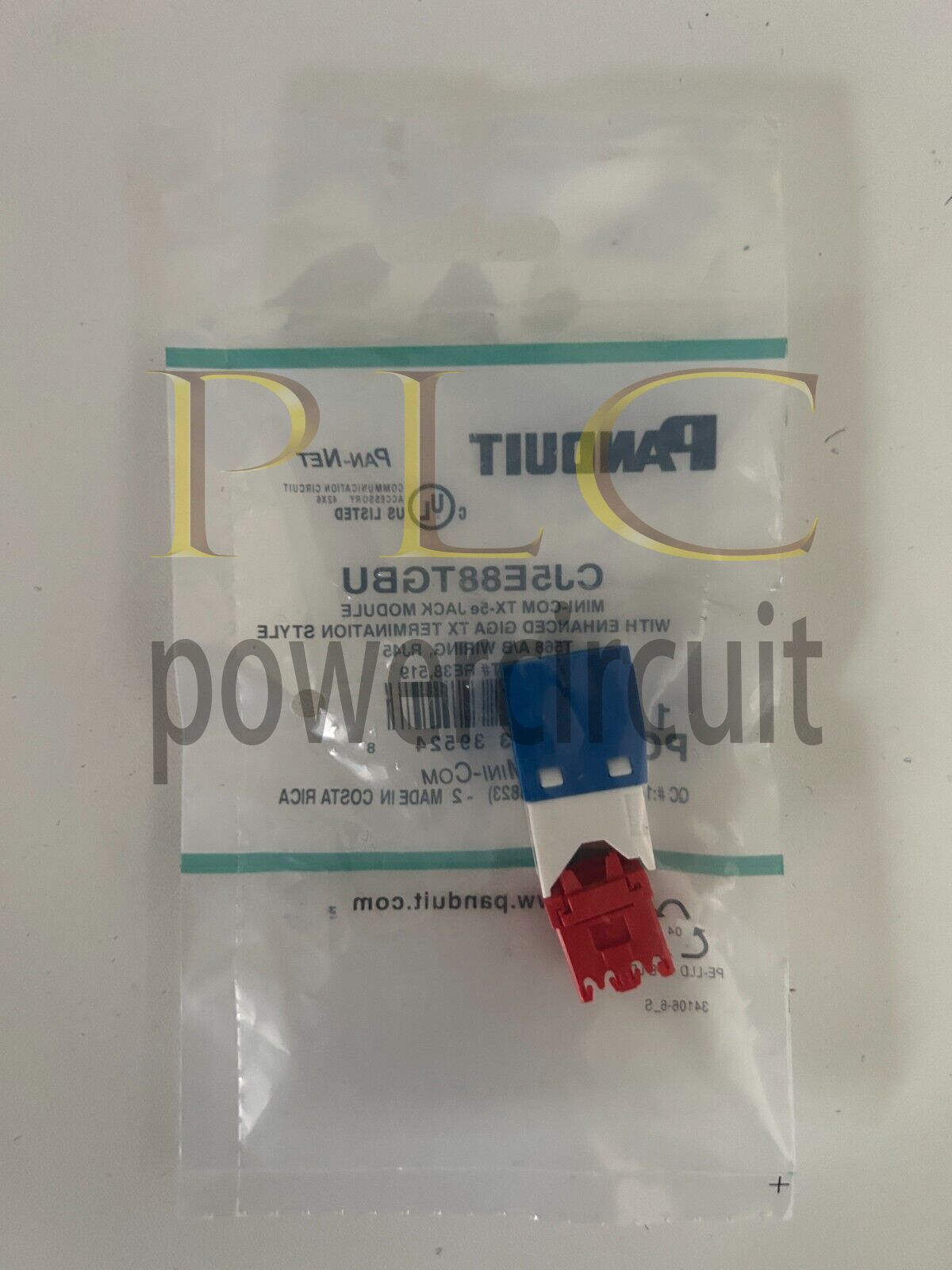 50PCS/BOX Share Panduit CAT5e Network Module CJ5E88TGBU  