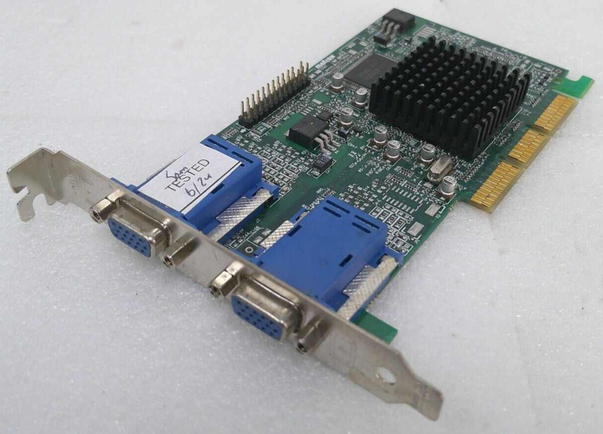 Compaq Matrox G45+MDHA32DCPQF (202901-001, 203626-001) AGP DUAL VGA Video Card