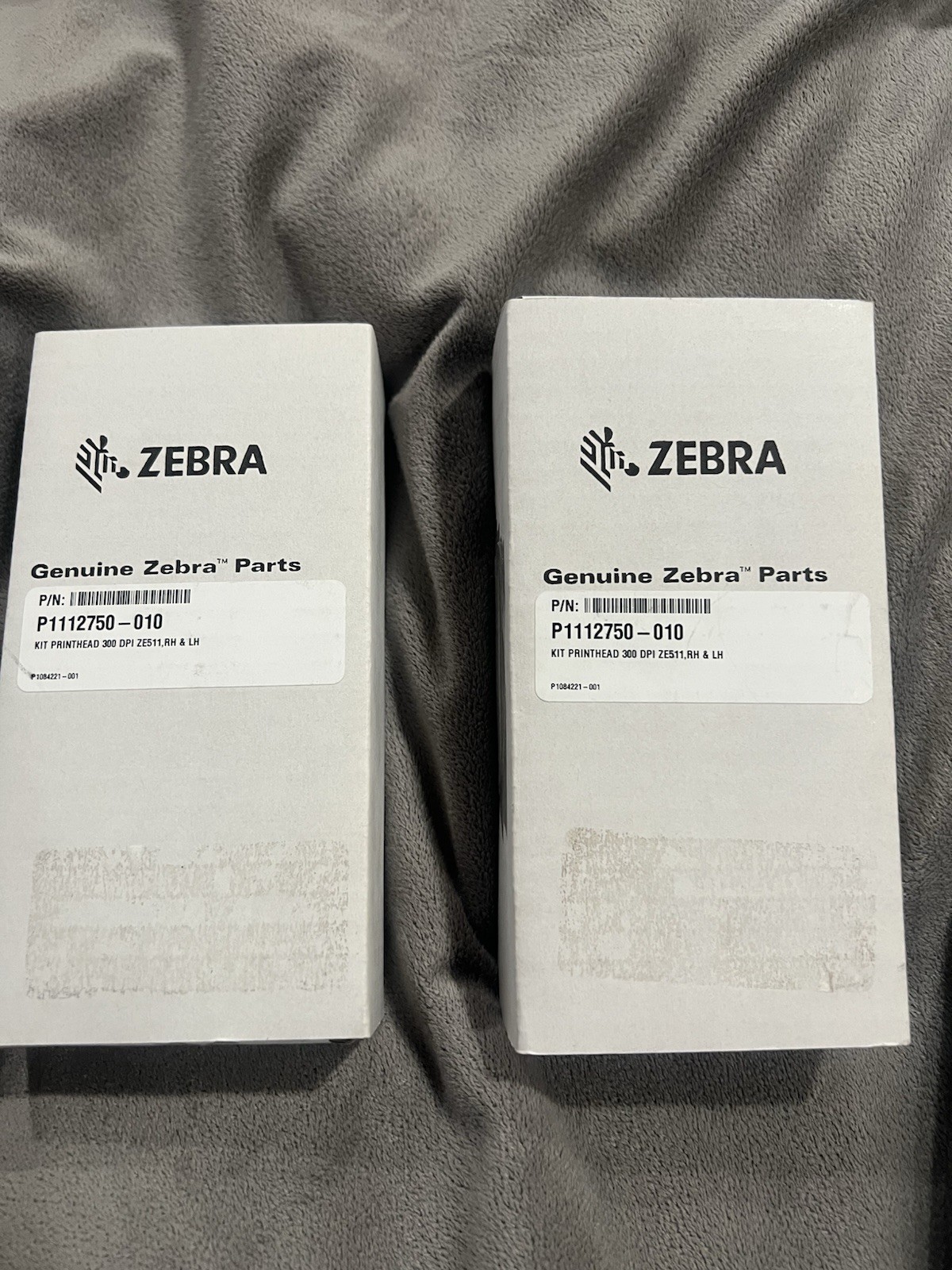 Brand New Zebra Print Head Kit P1112750-010 300 DPI ZE511 RH & LH