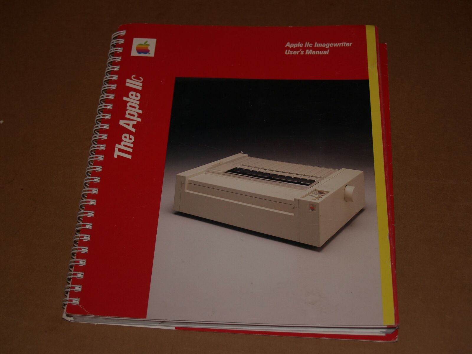 Vintage 1984 Apple IIC Imagewriter Manual