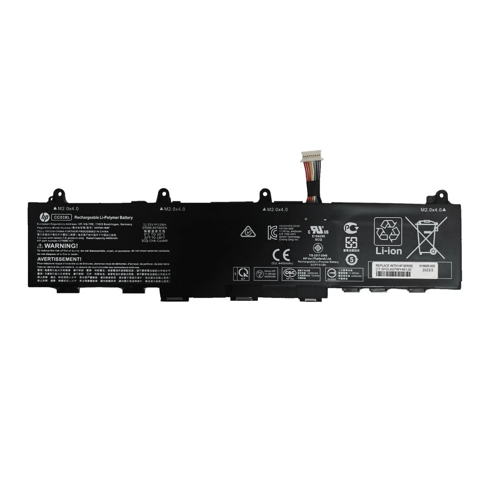 Genuine OEM CC03XL Battery For HP ZBook Firefly 14 G7 G8 ProBook 635 Aero G7 G8