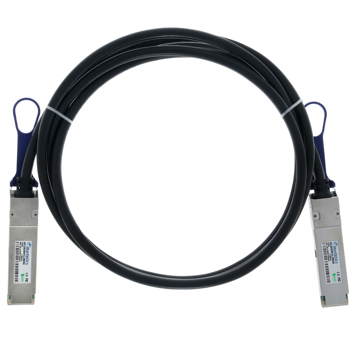 Allied Telesis QSFP28-DAC-2M Compatible BlueLAN DAC QSFP28 SC282801L2M30