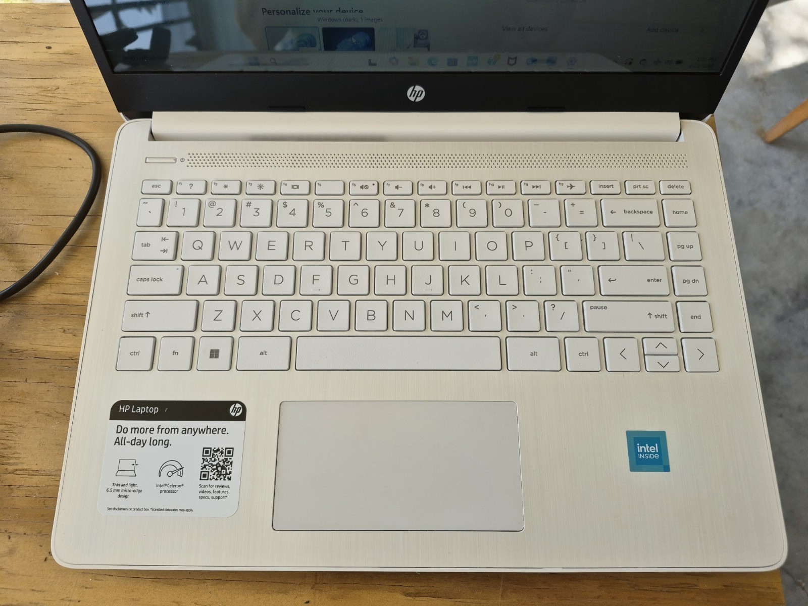 HP 14” Laptop Model 14-dq0052dx 64GB In Original Box
