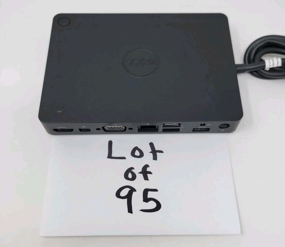 LOT OF 95 Dell WD15 K17A USB-C Dock Docking Stations - LOT OF 95 - Tested