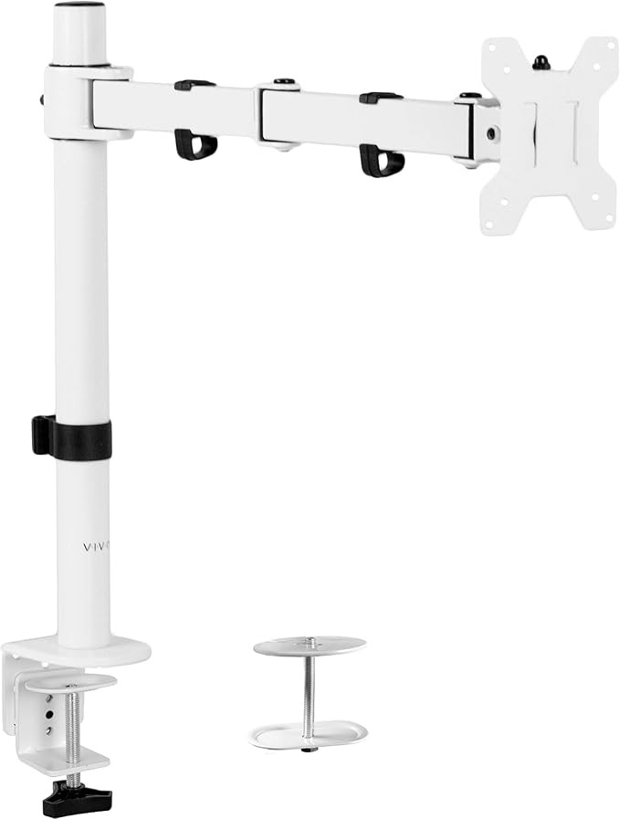 VIVO Single Monitor Arm Desk Mount, Holds Screens up to 32 inch Regular and 38 i