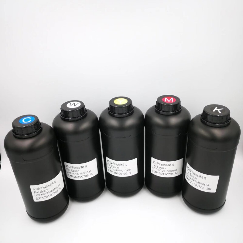 5*250ML LED UV Ink For Epson 1390 R1800 R1900 4800 4880 7880 9880 Printer