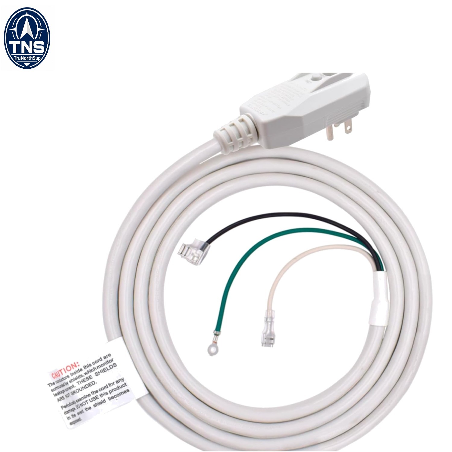 LCDI Power Cord 14AWG 7.5FT NEMA 5-15P Male to Female 120V 15A  Certified for...